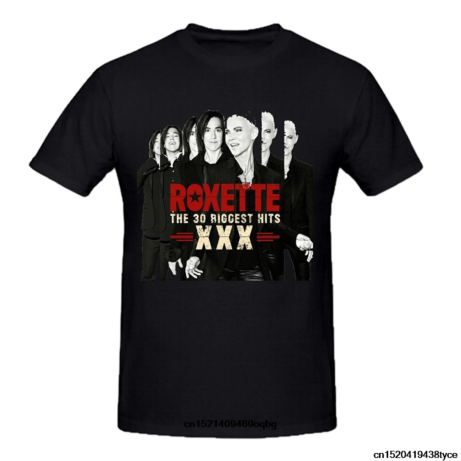 Модная футболка Roxette The 30 самых больших хитов Xxx хлопковая Футболка свободного