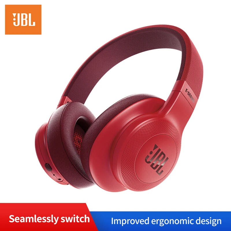 Оригинальные беспроводные Bluetooth наушники JBL E55BT портативная складная гарнитура с