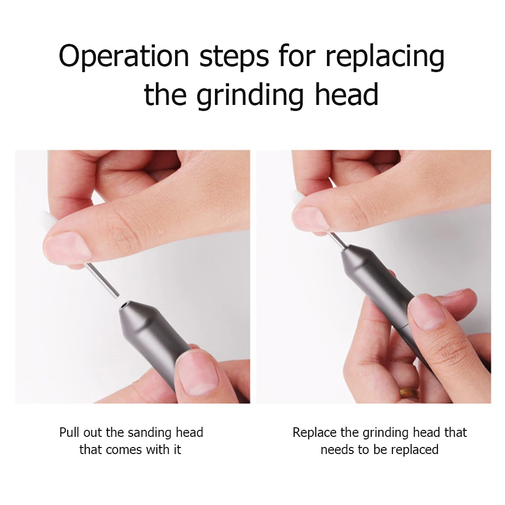 

USB Electric Nail Drill Pen Set Manicure Machine Portable Grinding Polisher Nail File Manicure Pedicure Equipment Nail Art Tools