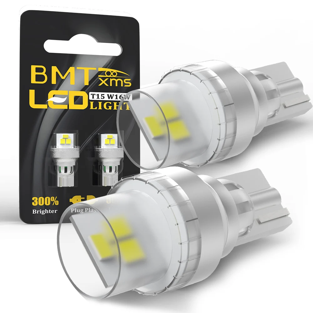 

BMTxms 2Pcs Canbus For BMW 5 Series E60 E61 F10 F11 525 528 530 535 (2004-2017) LED Reverse Back Up Light Error Free Bulbs