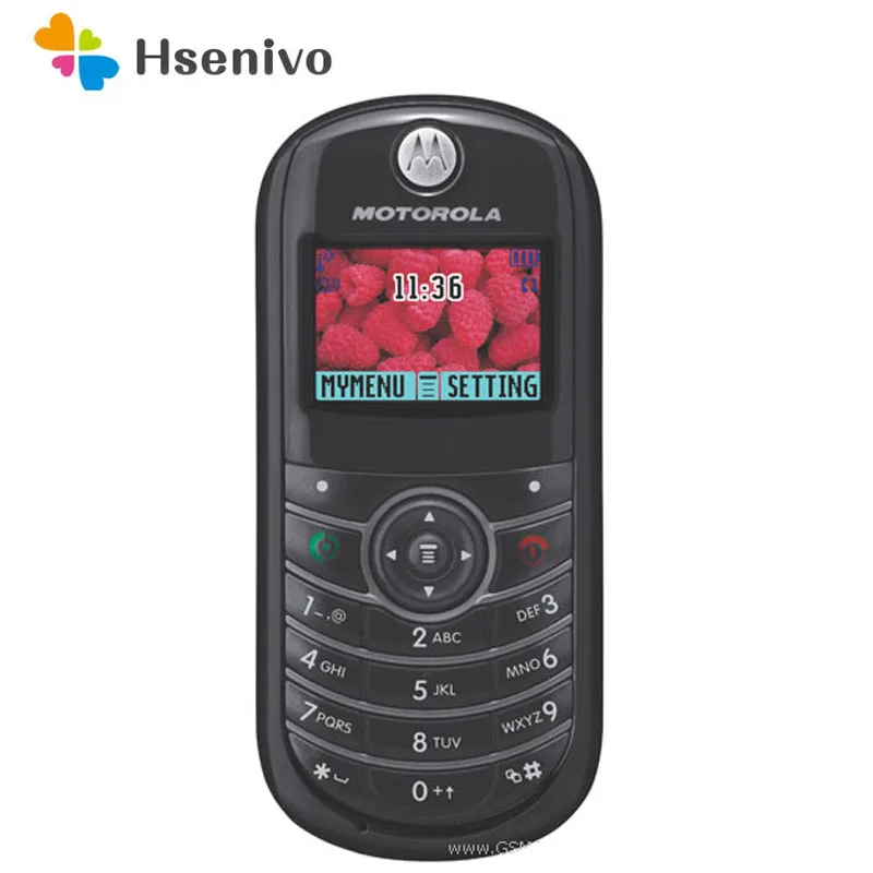Телефон Motorola C139 Восстановленный разблокированный мобильный телефон GSM 920 мА · ч