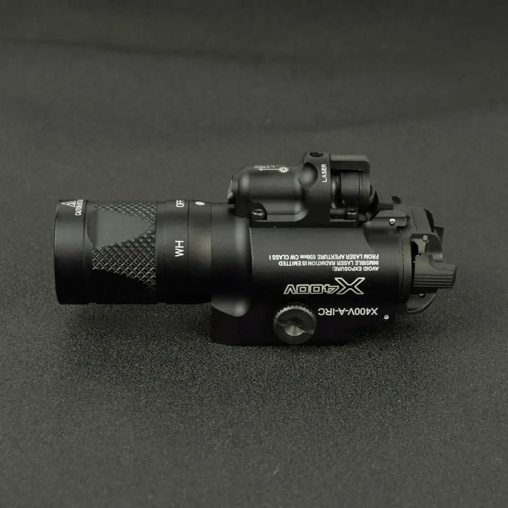 Тактический X400V оружие светильник с Красный Лазерный Пистолет пистолет