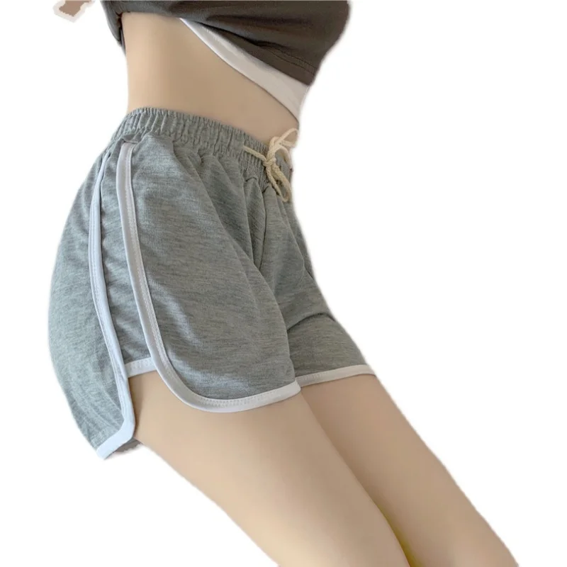 Летние новые спортивные шорты штаны для йоги похудения с карманами популярные