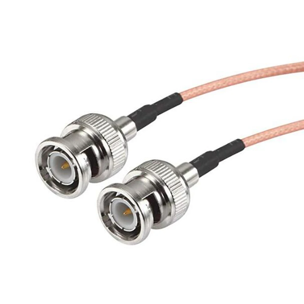 Коннектор JX HD SDI BNC Male к Coax Cable для Camera Security CCTV DVR System/BMCC 15 см 20 30 50 1 м|bnc male connector|bnc