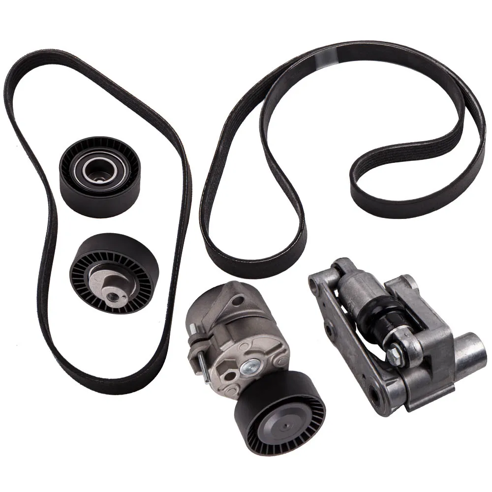 Натяжитель ремня 2xPulley 2xBelt Kit для BMW 3 Saloon E36 90 98 11281748131 6 шт.|Ремни шкивы и скобы| |