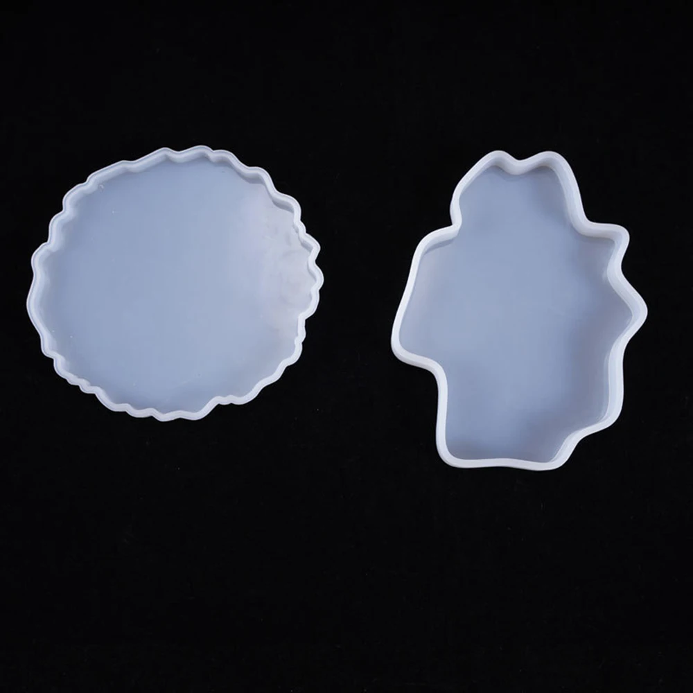 Асимметричная волна подставка из смолы литые формы силиконовая искусственная