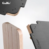 ganwei woodworking tool 6 in 1 corner radius template wood panel radius jig fillet arc locator jig for trimming machine router