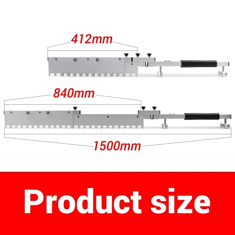

Tile Leveler, Flat Sand Leveling Tiling Paving Tool Collapsible with Moving Wheel