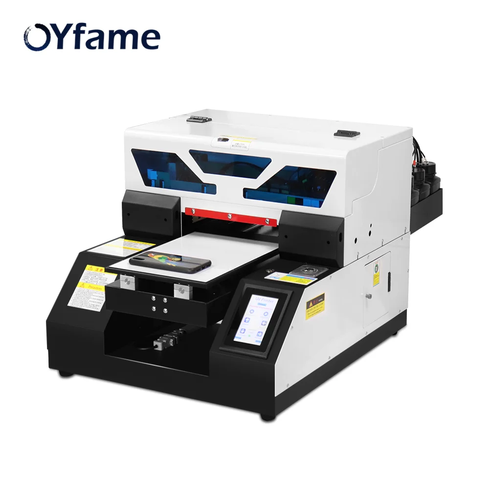 OYfame A4 планшетный УФ принтер для чехол телефона металлический акриловый Стекло