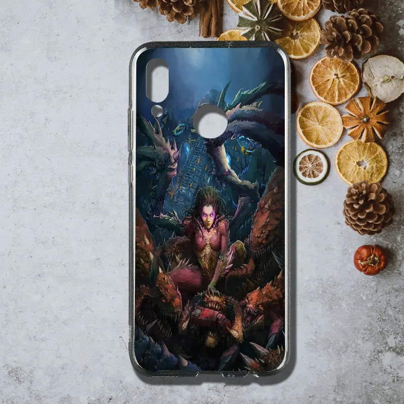 Для huawei P8 P9 P10 P20 P30 mate 10 Pro Honor 7A 8X9 10 Lite мягкие ТПУ чехлы для мобильных телефонов Warriors StarCrafts 2 CoCa Armor - Цвет: Picture 4