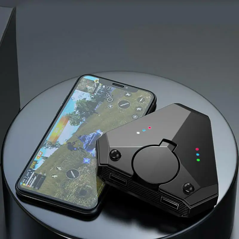 Plug And бледный геймпад PUBG Мобильный Bluetooth 5 0 контроллер Gaming Keyboard Мышь конвертер для