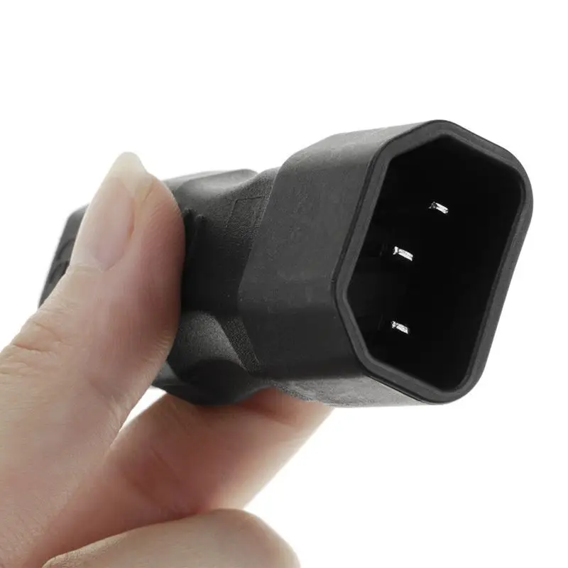 HFES IEC320-C13 мужчин и женщин C14 PDU UPS адаптер питания Путешествия конвертер 110-250 В |