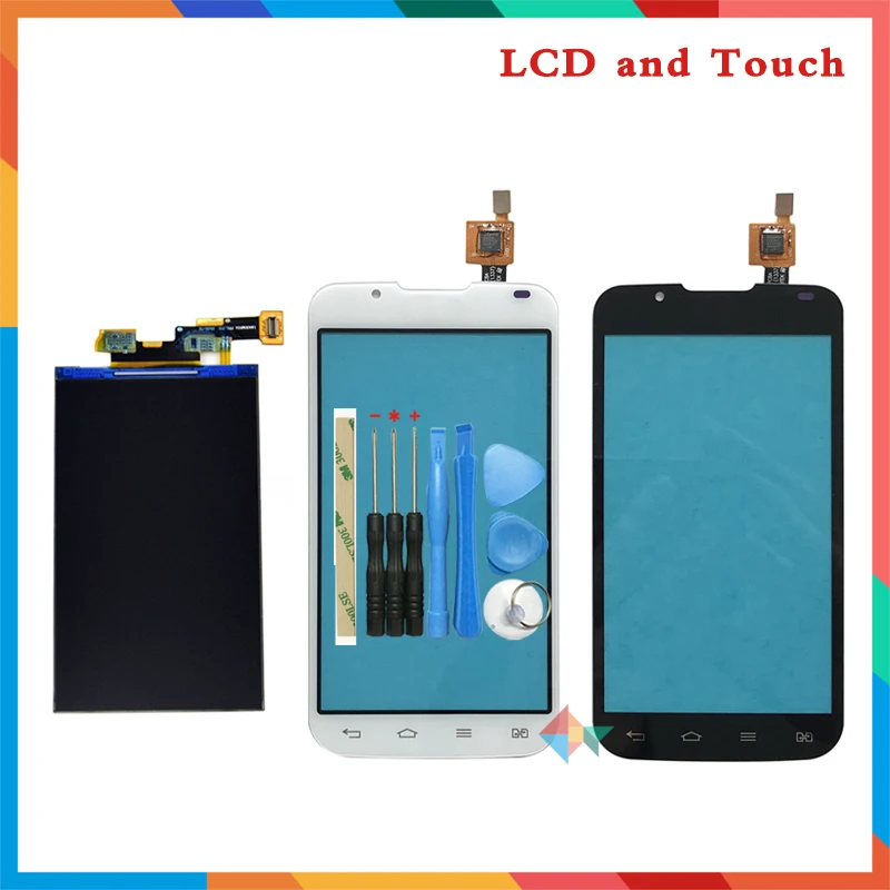 ЖК-экран 4 3 дюйма для LG Optimus L7 II 2 Dual P715 сенсорный экран с дигитайзером и