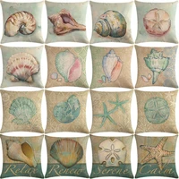 18 infauna oil painting cotton linen cushion cover pillow case home decor