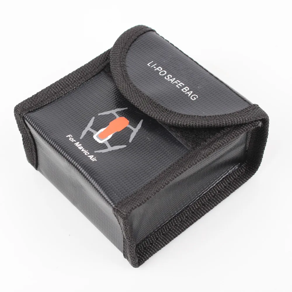 For DJI MAVIC AIR Battery Bag Case Protective Storage LiPo Explosion-proof Safe for dji mavic air Accessory | Электроника