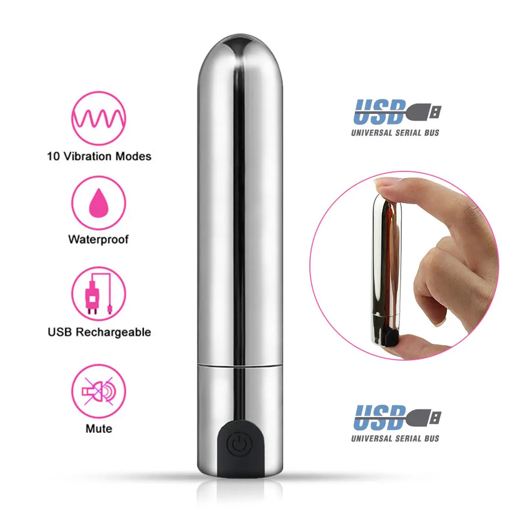 10 Скоростей мини пуля вибратор секс игрушки для женщин сильная вибрация клитор