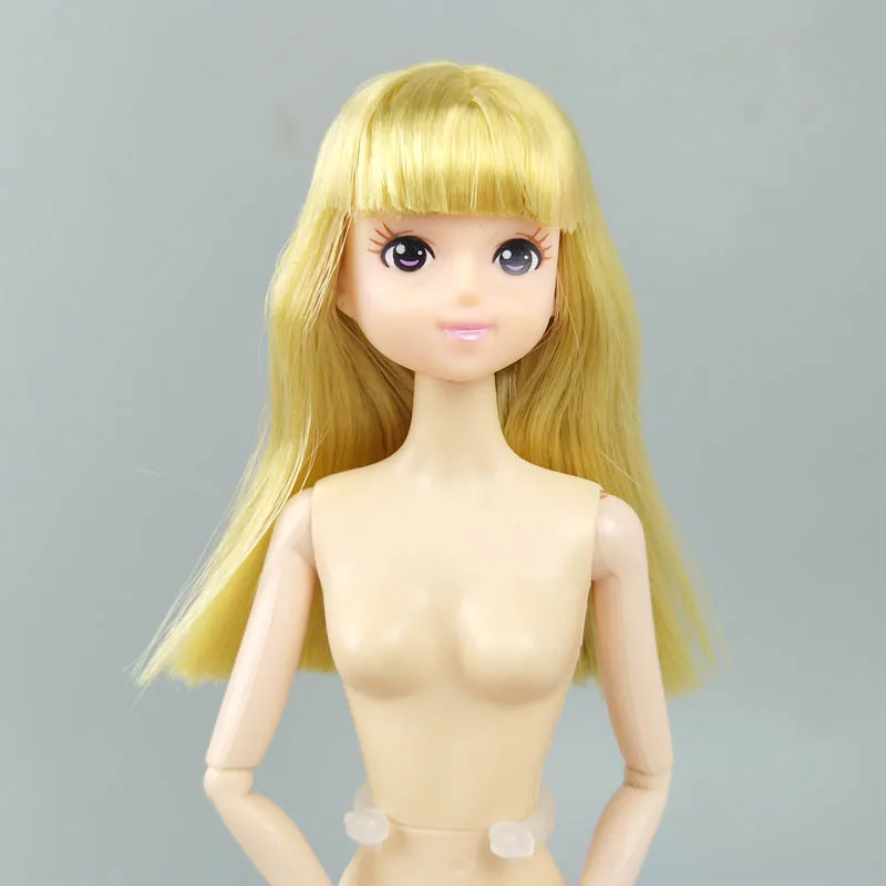head 7 Мягкий пластик, высокое качество, сделай сам, кукла licca, голова для 1/6, BJD кукла, сделай сам, детская игрушка, 1:6, кукла, аксессуары - Цвет: head 7