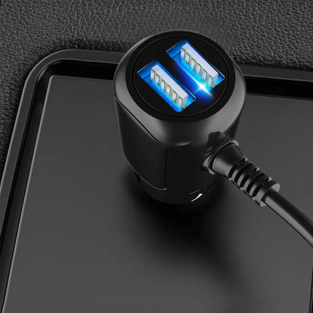 DSYCAR 1 шт. двойной порт 5 В/2 а быстрое зарядное устройство USB для телефона