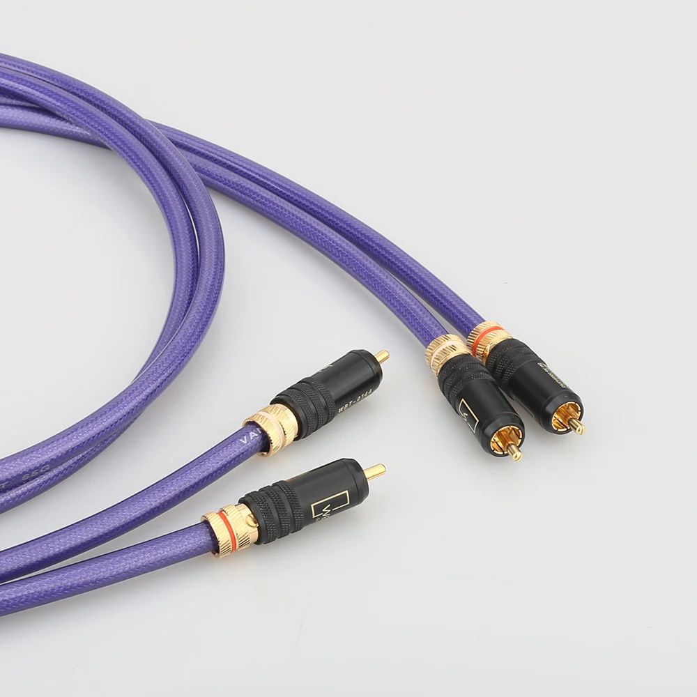 Пара MC SILVER IT 65 RCA аудио соединительный кабель с позолоченным разъемом|cable solder|cable