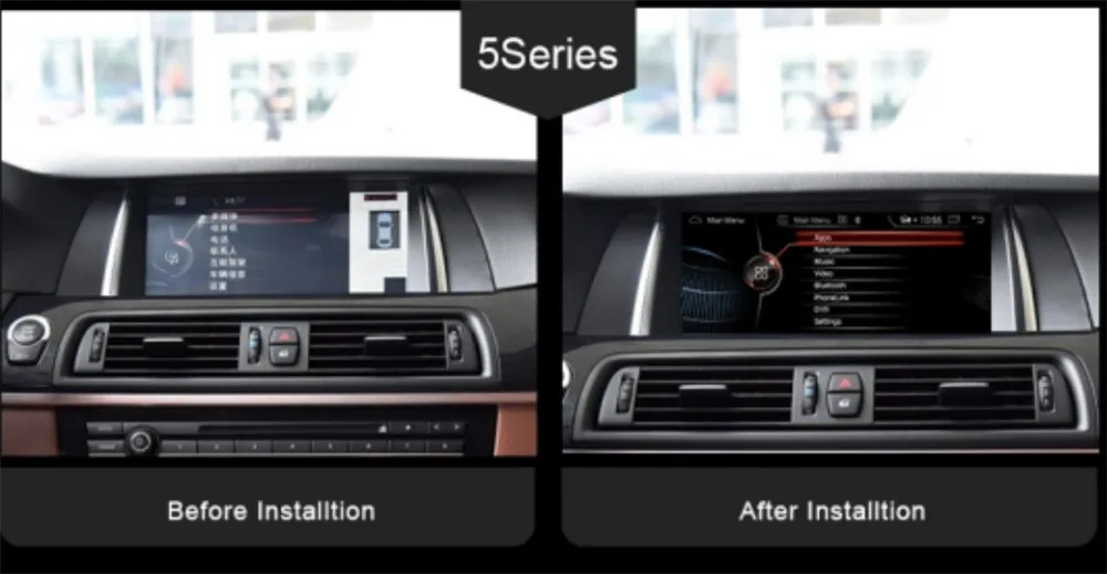 10 25 'ɺndroid 0 автомобильный Dvd-плеер gps Радио-навигация для BMW 5 серии F07 GT 6ER 2009-2018