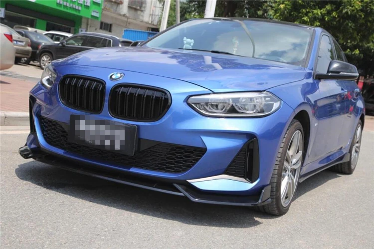 Для BMW 1 Series 118i 120i 125i комплект для кузова спойлер 2019-2020 ABS задний бампер диффузор