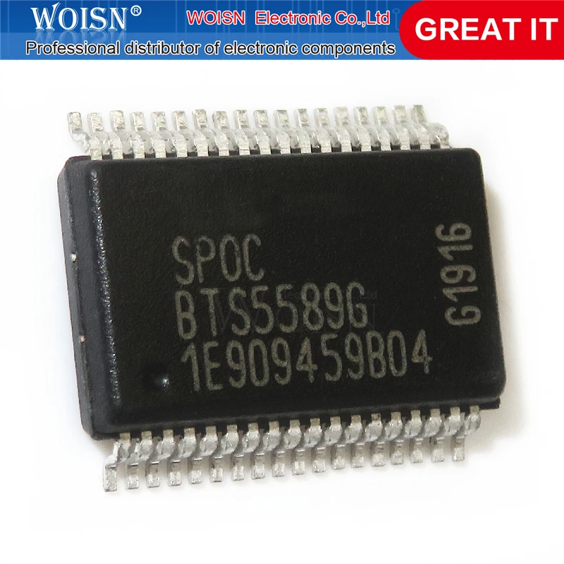 1 шт./лот BTS5589G BTS5589 автомобильный Cruze BCM чип управления кузовом компьютерная плата