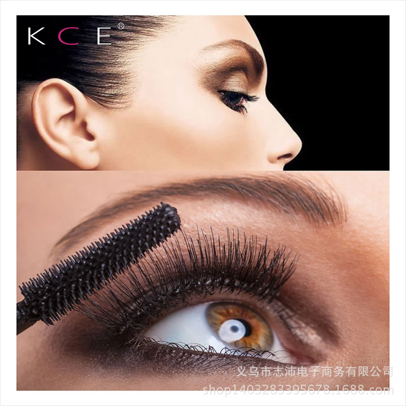 4D шелковое волокно Тушь для ресниц водоСТОЙКАЯ 3d тушь наращивания Черная Толстая Удлиняющая ресницы