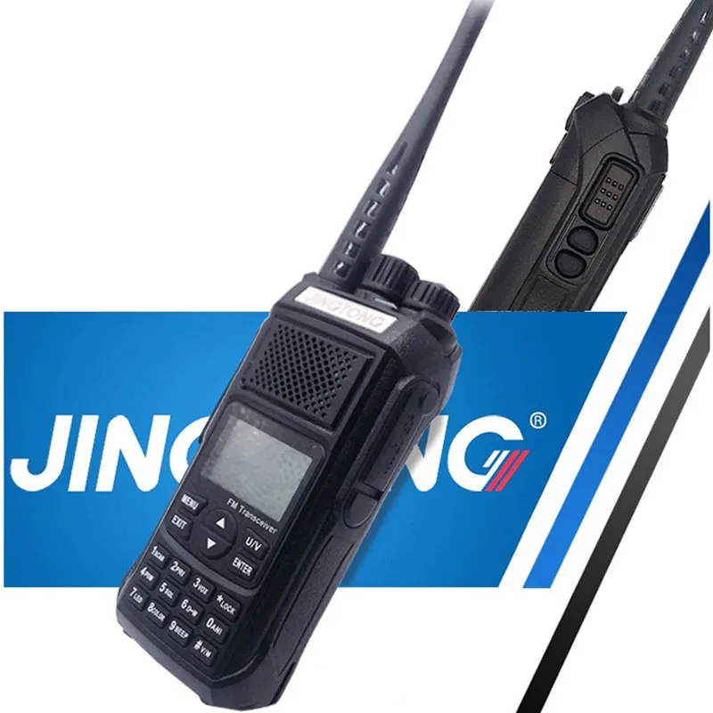 2 шт. JINGTONG JT 5988 12 Вт 4800 мАч рация любительская радиостанция Amador VHF UHF Ham CB Radio HF Transceiver