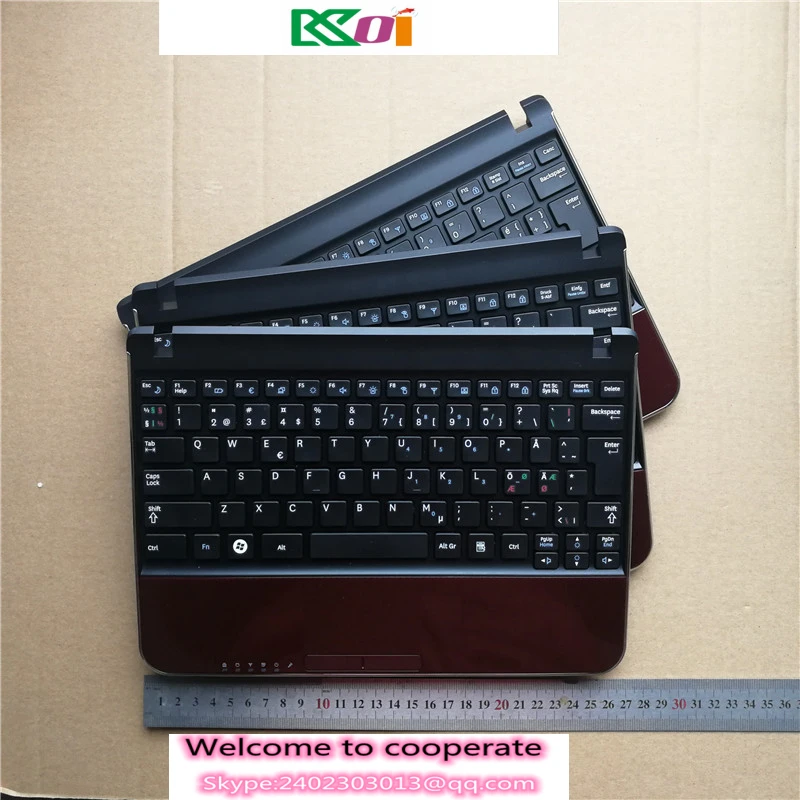 

Новый светодиодный цифратор для Samsung np-n220 n220p плюс ноутбук C-основа клавиатуры