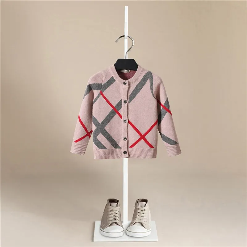 Новое поступление Свитер для мальчиков с длинным рукавом и О образным вырезом