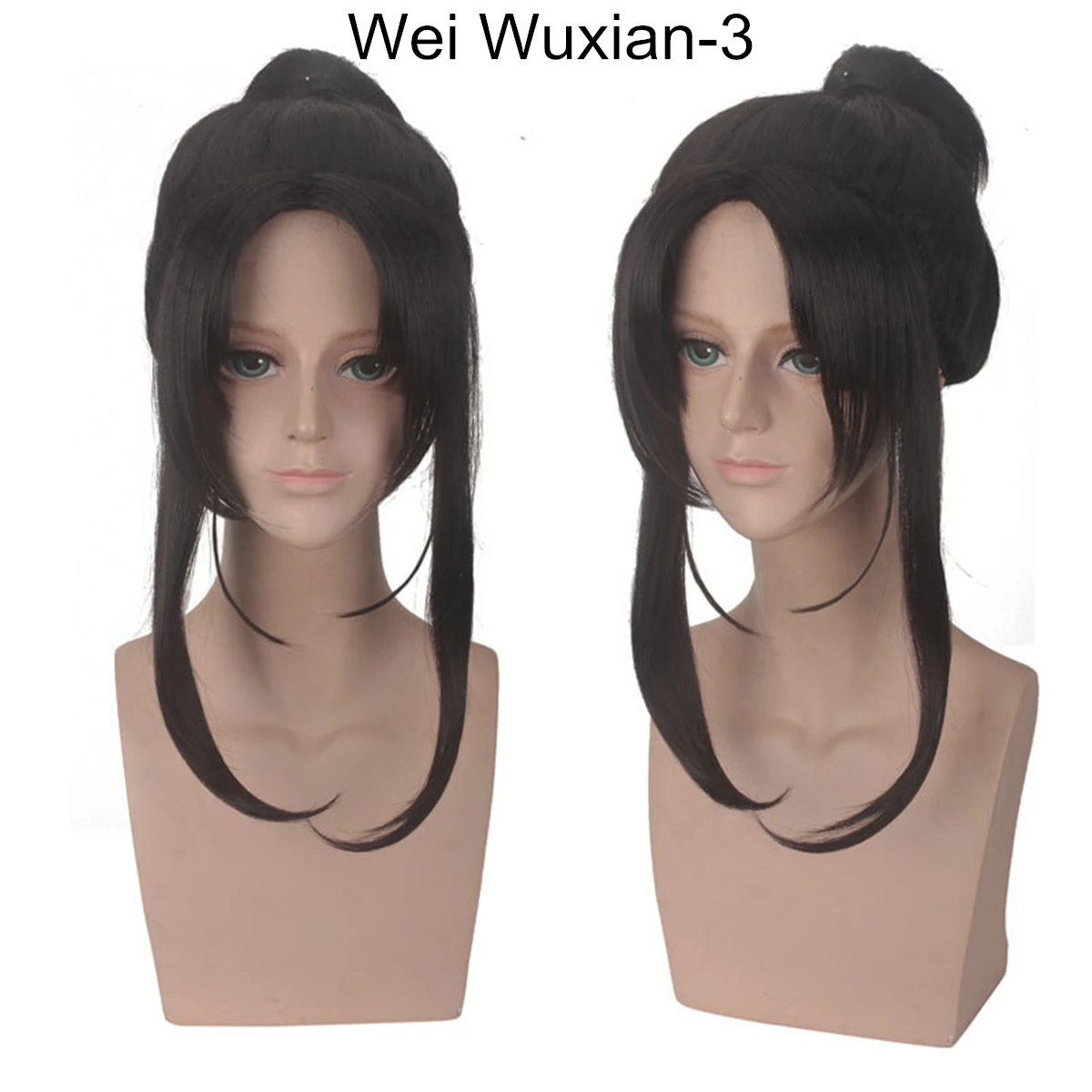 3 Wei Wuxian Jiangcheng Lan Wangji Wig Cosplay Mo Xuanyu Mo Dao Zu Shi Anime Grandmaster of Demonic Cultivation Cosplay Halloween - Цвет: 3
