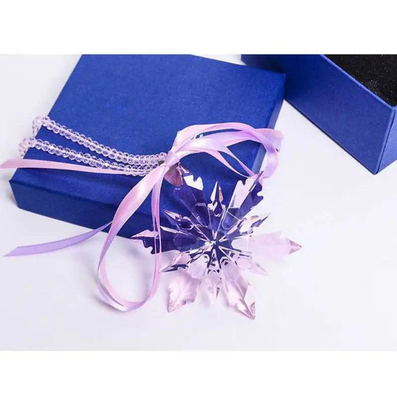 Автомобильный кулон хрустальные снежинки украшение подвеска украшения снежинка