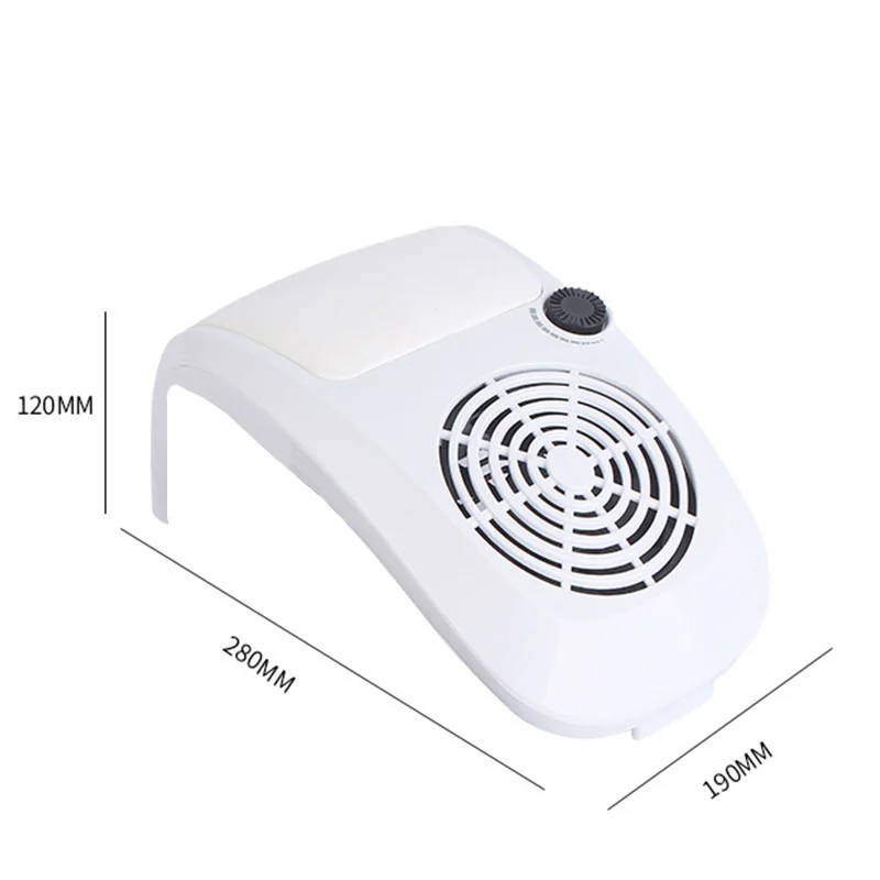 Маникюрный пылесос 60 Вт для маникюра с 2 пылесборниками оснащение маникюрного