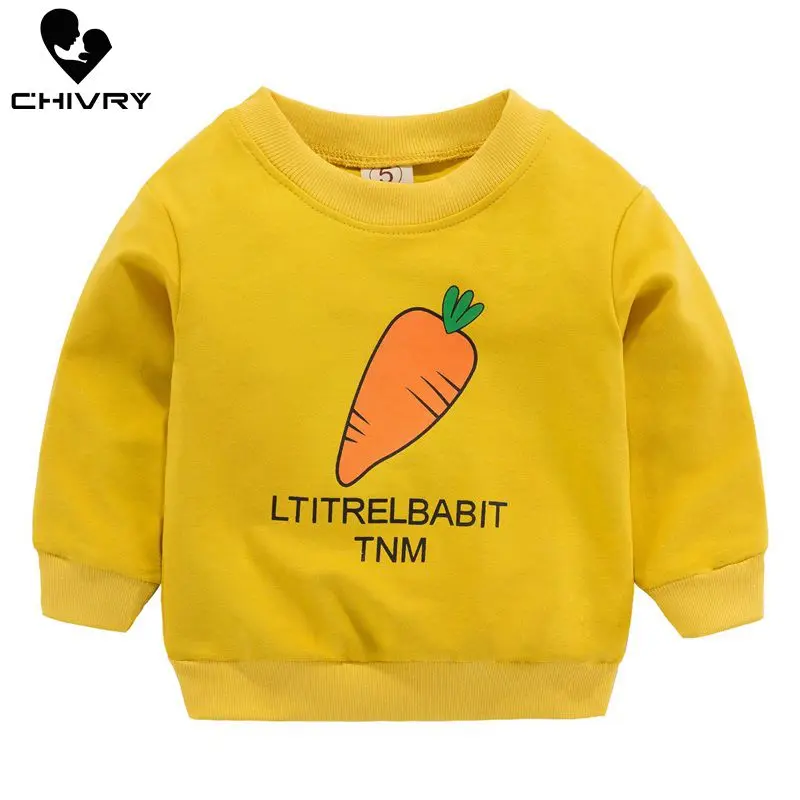 Детский хлопковый свитшот с круглым вырезом и принтом панды|Толстовки кофты| |