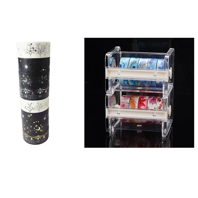 2 шт прозрачный виден Рабочий стол Установка для мерной отрезки ленты (в комплект