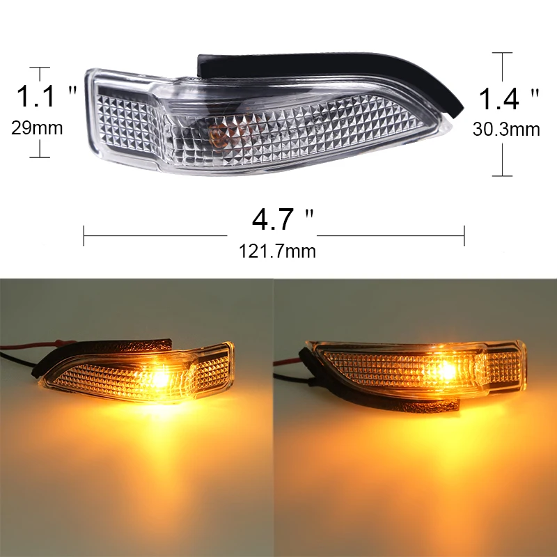 Rearview Mirror Turn Signal Flashing 81740-52050 For TOYOTA CAMRY COROLLA YARIS Prius C AvalonScion iM VENZA | Автомобили и