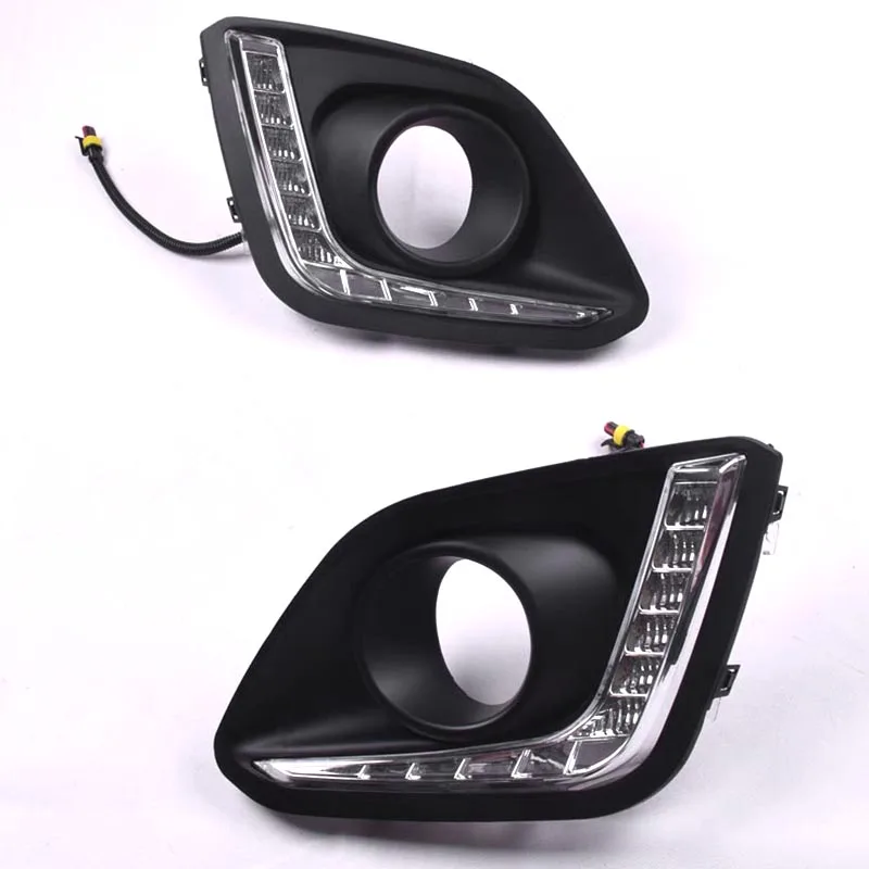 СВЕТОДИОДНЫЙ DRL Дневной светильник противотуманная фара автомобиля 12V для бега s