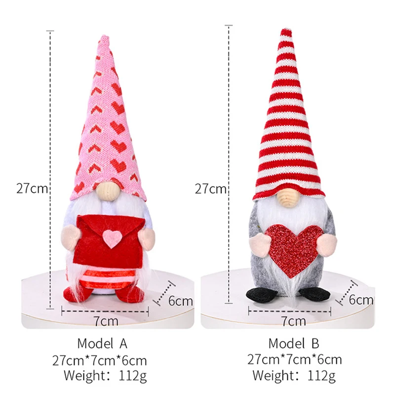 

Cute Gnome Plush Doll Faceless Doll Party Props with Hooded Doll Home Table Gnomes Decor For Home B88