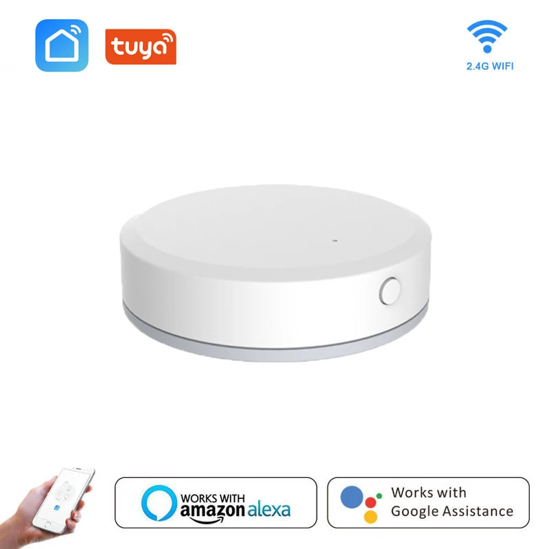 

Tuya ZigBee Smart Home Temperature And Humidity Sensor Works With Google Assistant And Tuya Zigbee Hub