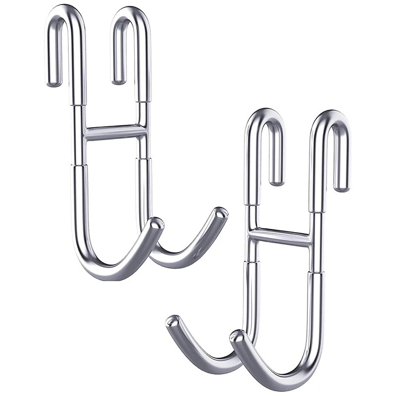 2 шт дверь душа крючок для подвешивания вешалка одежды шляп Ванная комната