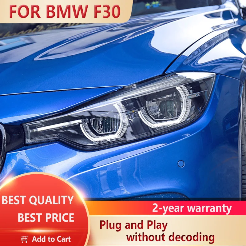 

Car styling For BMW 3 series F30 F35 Headlights 2013-2015 Double Beam Lens Projector All LED Headlamps Led DRL turn light
