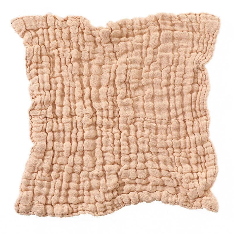 

6 Layer Baby Handkerchief Soft Absorbent Gauze Burp Cloth Kids Wipe Cloth Newborn Face Towel Bibs