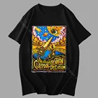 The Claypool Lennon Delirium Worcester Ma 3 августа 2019 паладиевые уличные полевые Смешные космические мужские футболки одежда мужские рубашки поло