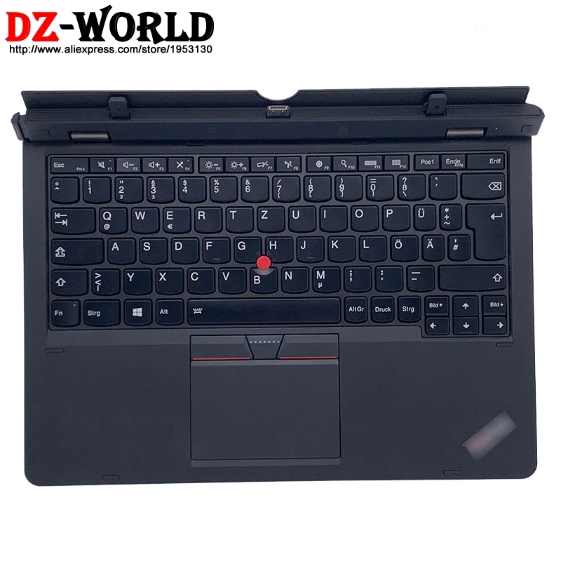 Док-станция немецкая Базовая клавиатура с аккумулятором тачпада для Lenovo ThinkPad Helix