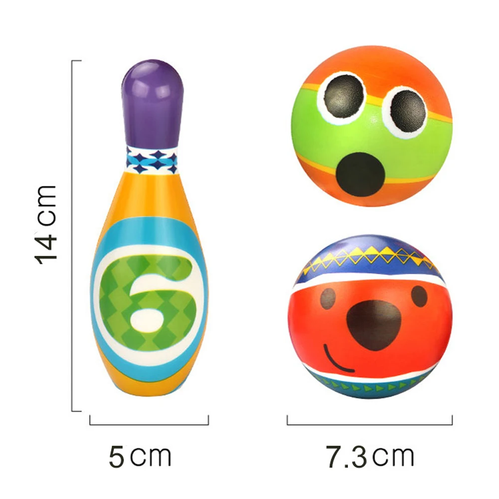 

Bowling Set For Kids Physical Education And Leisure Indoor Sports Toys Children's Mini Bowling Educational Toys Have Fun