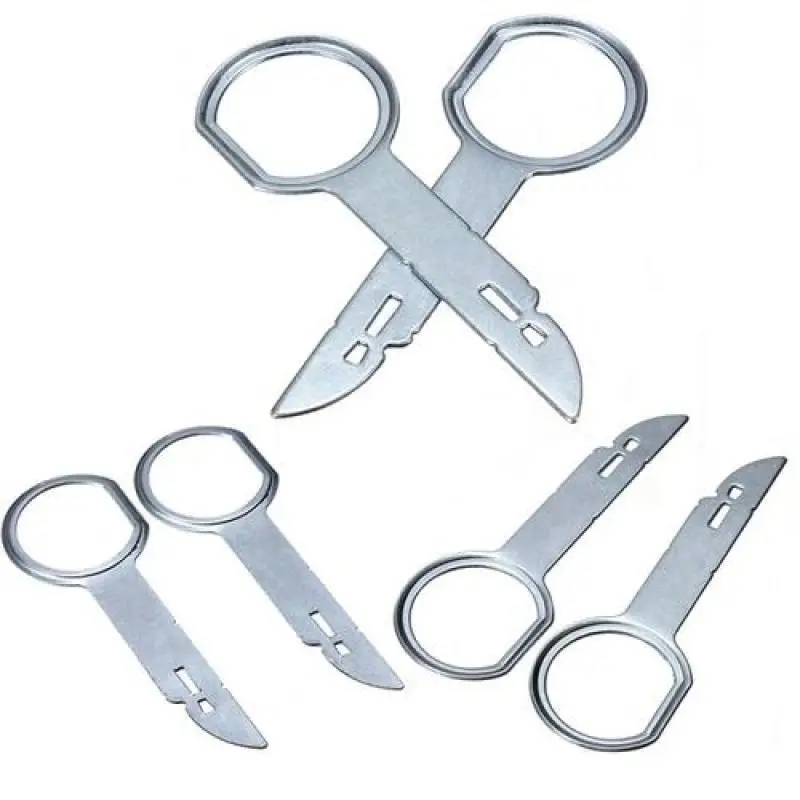 

1/2/5pcs Car audio key instrument panel disassemble car CD DVD host key disassembly tool