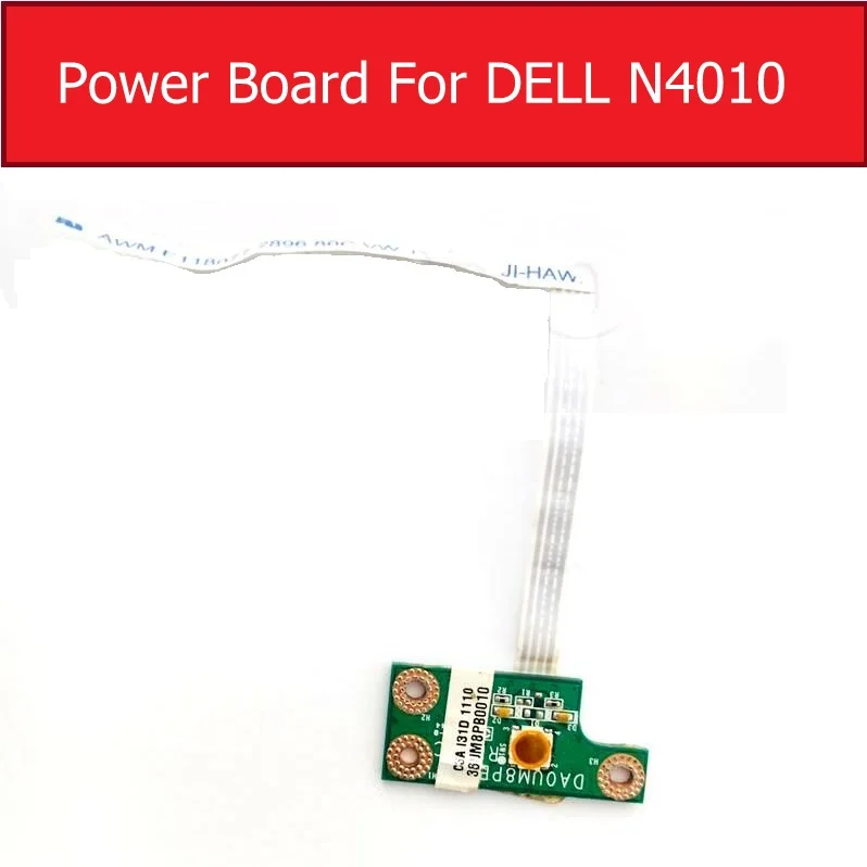Оригинальная плата включения/выключения питания для DELL Inspiron 14R N4010 кнопка