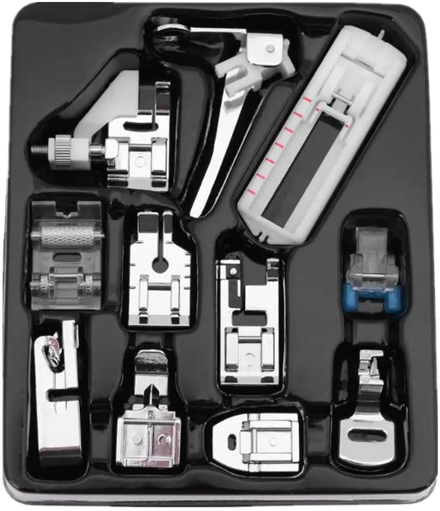 Набор прижимных лапок для бытовых швейных машин Janome Brother Singer 5BB5092 11 шт.|set foot|sewing