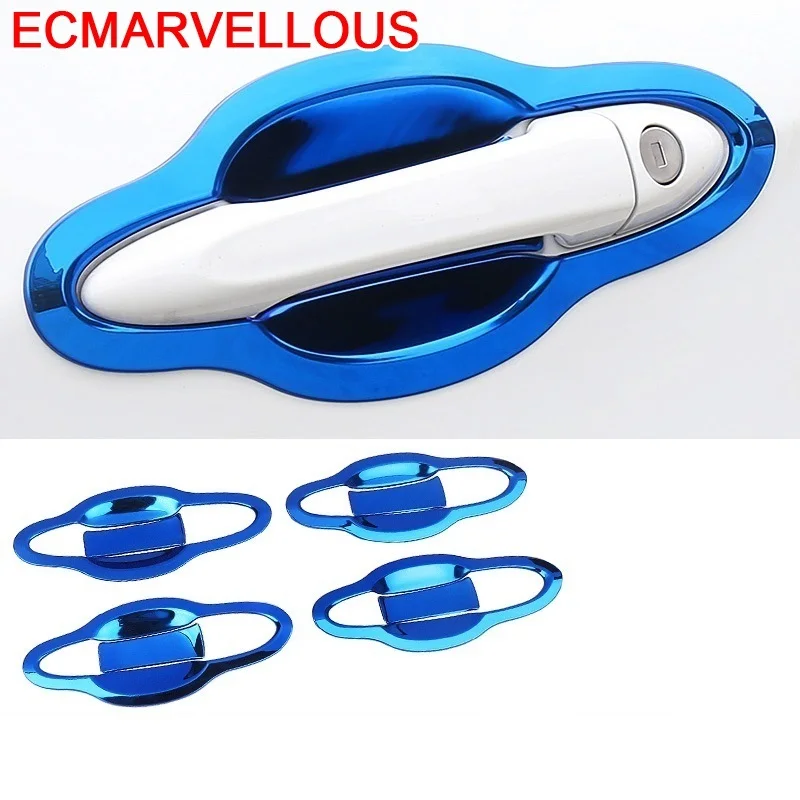 Хромированные декоративные чехлы для автомобильных ручек наклейка на дверь