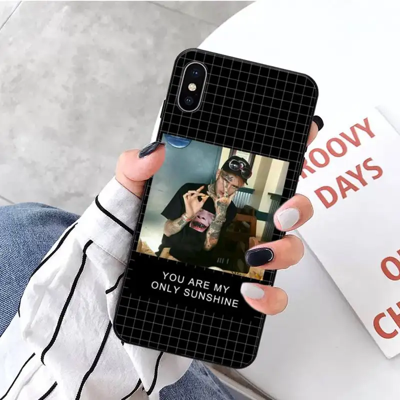 

Lil Peep hellboy Life is Beautiful Cry Baby Phone Case for iPhone 11 12 pro XS MAX 8 7 6 6S Plus X 2020 XR Mini